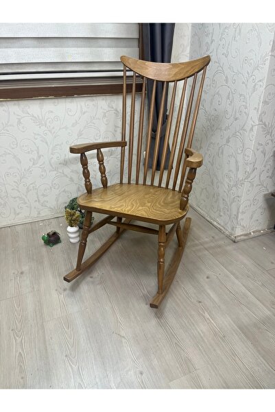 Asedia Teksas Açık Ceviz Sallanan Sandalye