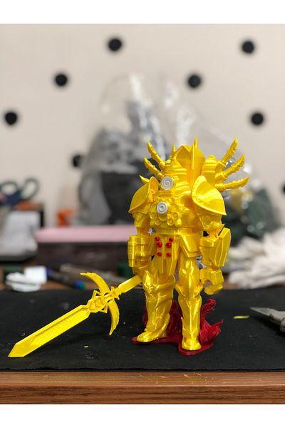 FigürDizayn Skibidi Toilet - Well-Embroidered Titan Clockman