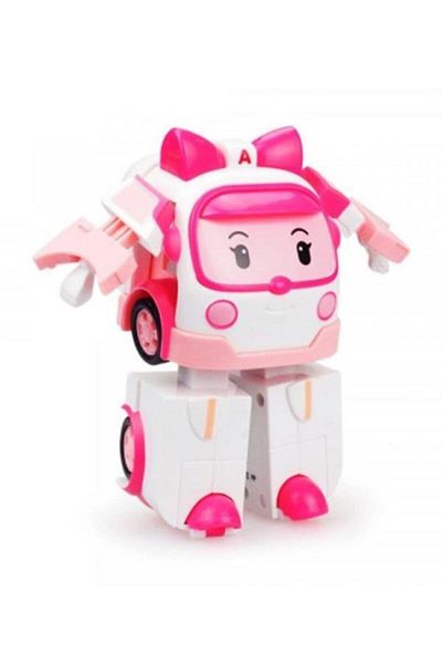 Robocar Poli +3 Years Transformable Robot Figure - Amber 83158 ()