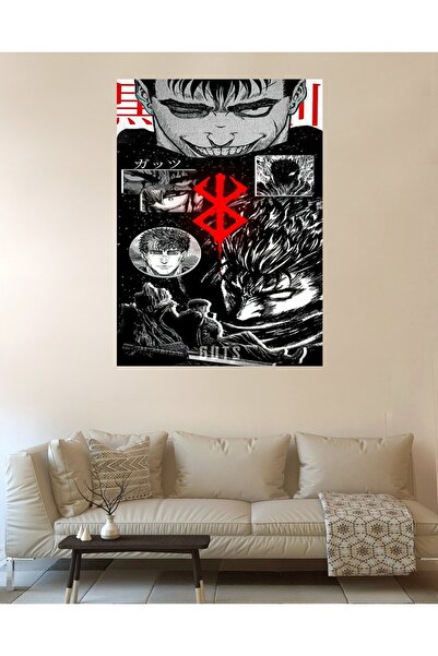 owl bag سجادة حائط بتصميم منقوش من Anime Berserk Guts