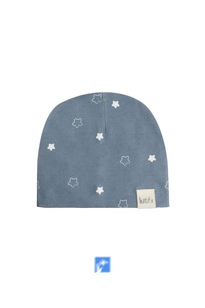 Kardelen Butik Denizli 100% Cotton Star Printed Cotton Baby Boy Combed Cotton (2-5 Years)