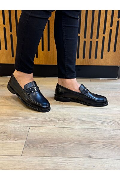 Parlak Hakiki Deri Klasik Erkek Ayakkabı