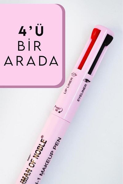 MUJGAN 4 in 1 Makeup Pen - Eye, Eyebrow, Lip and Brightening Pen