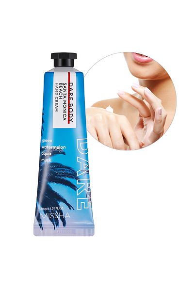 Missha SANTA mONicA BEAcH - Hand care cream with Stunning Scent and moisturizing Effect