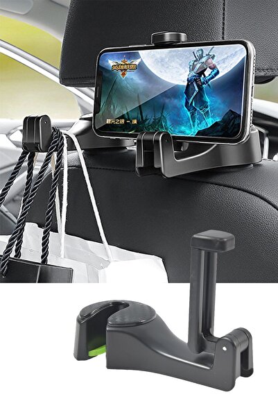 MeyZone Araç Arka Koltuk Kafalığı Telefon Tutucu Koltuk Arkası Telefon Tutucu...