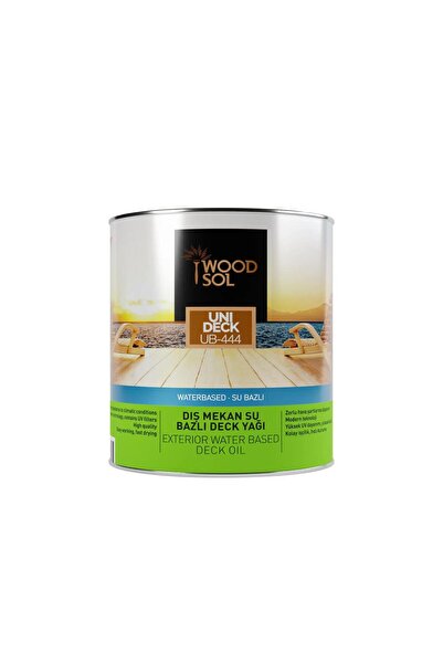 Woodsol Unideck Su Bazlı Ahşap Deck Yağı 1210 Pino 2.5 L