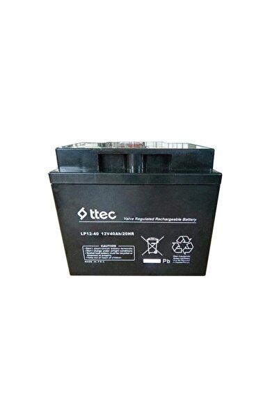 Ttec 12v 40ah Bakımsız Kuru Akü -
