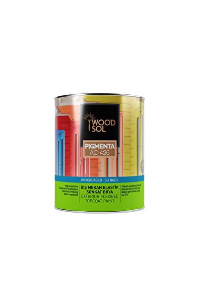 Woodsol Pigmenta Elastik Sonkat Ahşap Boyası 1000 Bianco 0.75 L