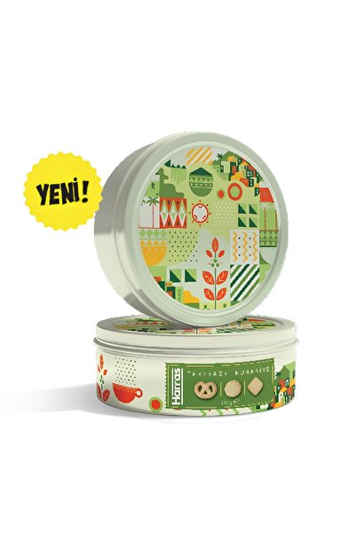 Harras Tereyağlı Kurabiye Metal Kutulu 3 Adet x 180 gr