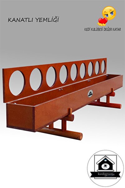 Kedigram Kedi Kulübesi Kümes Yemliği ,yemlik ,tavuk Civciv Yemliği ,sıfır Yem...