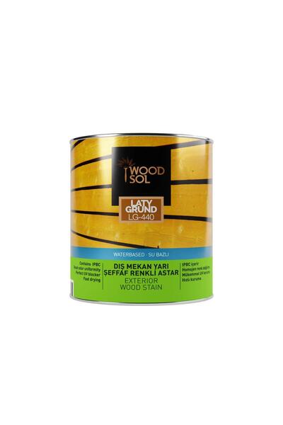Woodsol Latygrund Dış Mekan Yarı Şeffaf Renkli Ahşap Astar 1554 Castagno 2.5 L