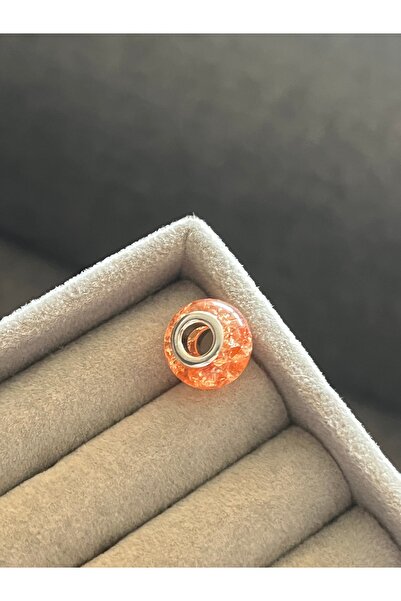 asaf Kırık buz murano charm | gümüş kaplama