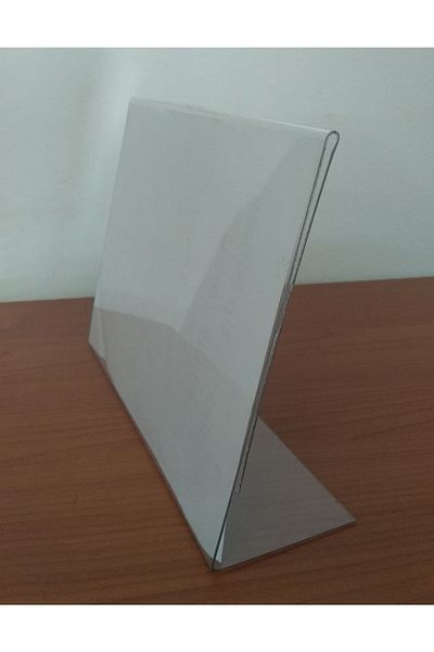 ETİKETLİK FİYATLIK A5 L Type 1mm 25 Pieces Horizontal Fountain - Economic Label Holder Price