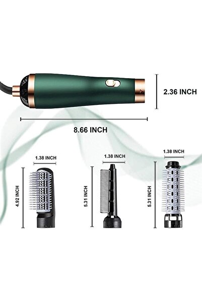 gold light Professional Blown Hair Styling and Hair Straightener Blow Dry Com...
