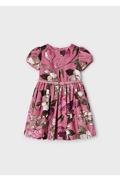 MAYORAL Girl's Dress with Flower Detail - 4914