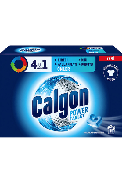 Calgon Çamaşır Makinesi Kireç Önleyici 40 Tablet