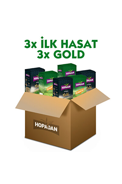 hopadan çay Efsane İkili Aile Paketi (3 İlk Hasat – 3 Gold)