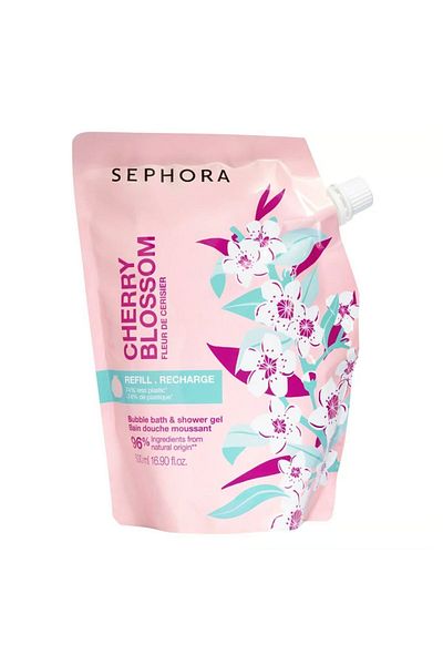 SEPHORA Bubble Bath & Shower Gel Refill - Shower Gel Cherry Blossom 500 ml