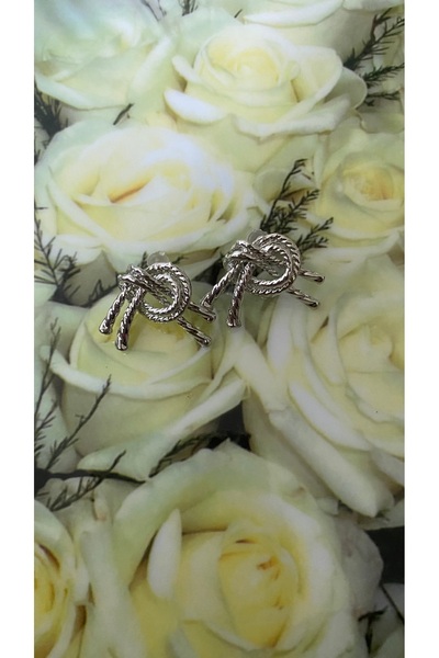 Nilperi takı Knot Earring