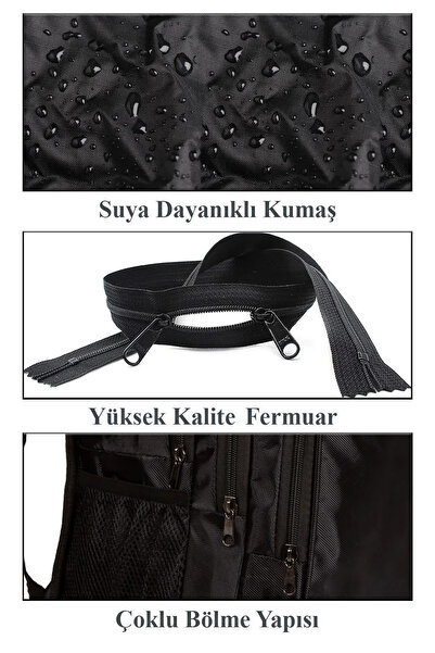 Av A Dos Çok Gözlü Çok Bölmeli Terletmeyen Ortopedik Sırt Destekli Lise Ortaokul Ilkokul Büyük Okul Çantası