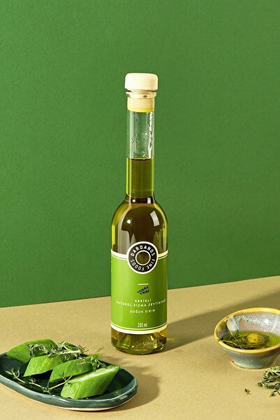 DARDANOS Kekikli Naturel Sızma Zeytinyağı 250 ml Hediyelik Kutusunda