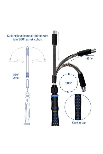 Genel Markalar Uf-tools Ks-800170 Hassas 170 Parça Bits Uçlu Tornavida Seti