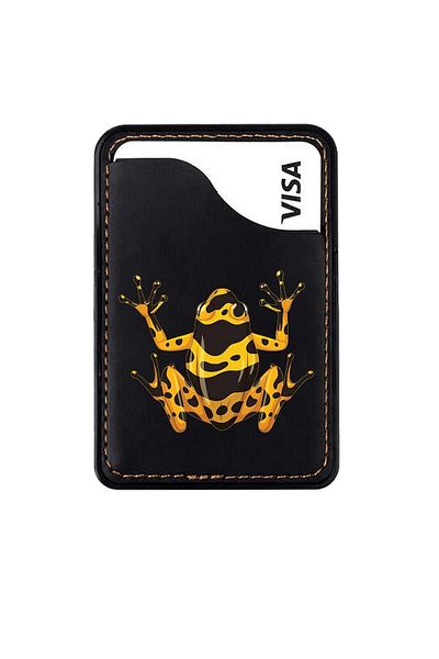 omix X300 X400 X500 X600 X700 X5 X6 X7 X3 X6 X7 Leather Card Holder Case Colorful Frog