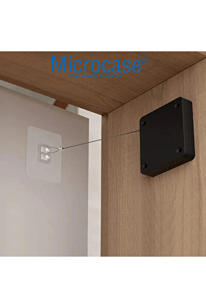 Microcase Ev Ofis Kapıları için Yapışkanlı Otomatik Kapatma Aparatı -AL4560