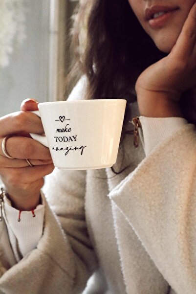 Linden Art Porcelain Make Today Amazing Çay Fincanı