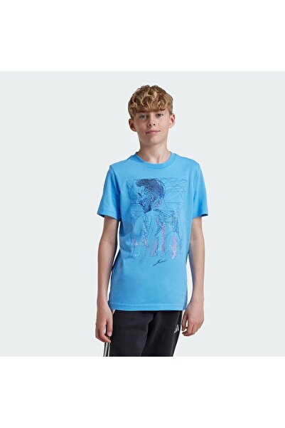adidas Messi Football Graphic Çocuk Tişört