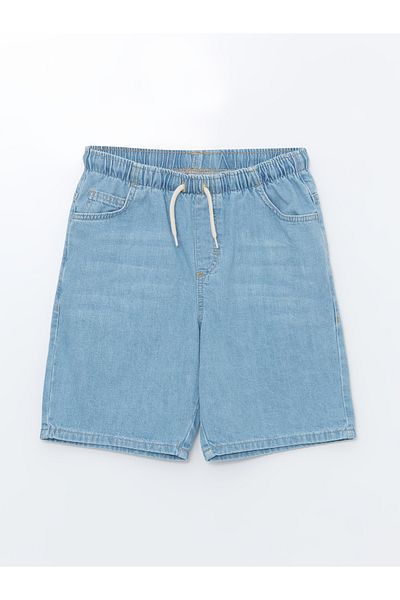 LC Waikiki Boy's Jean Shorts - Elastic Waist