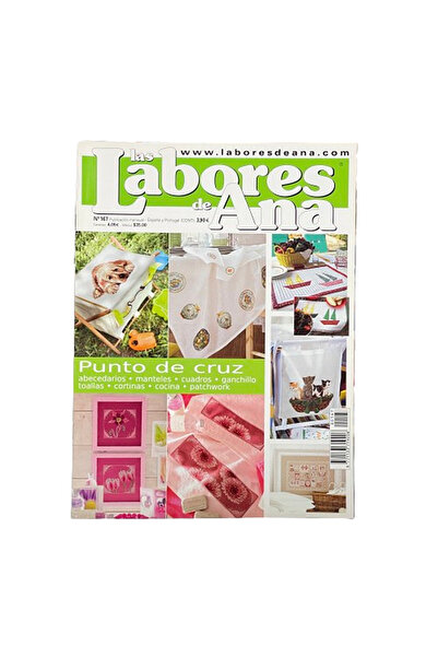 Labores de Ana (İspanyolca) Nakış Elişi Hobi Dergisi Sayı 167