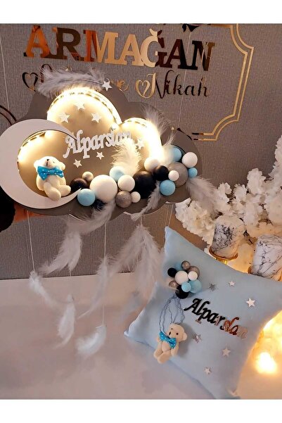 ARMAĞAN BEBEK NİKAH ŞEKERİ Bebek Kapı Süsü Ve Takı Yastıgı