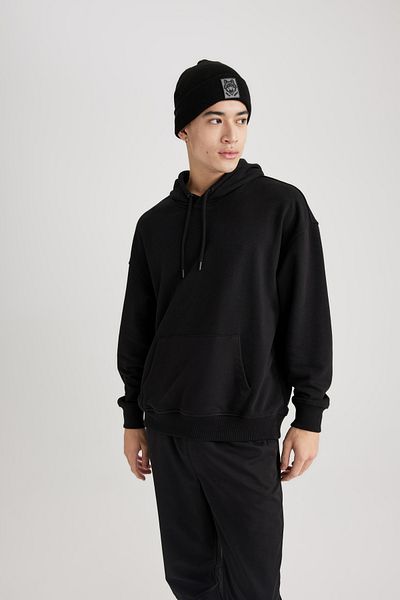 DeFacto Φούτερ με κουκούλα Oversize