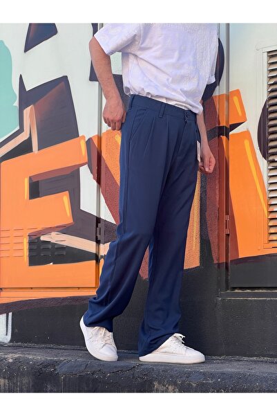 ElitWear PİLELİ ERKEK BAGGY PANTOLON