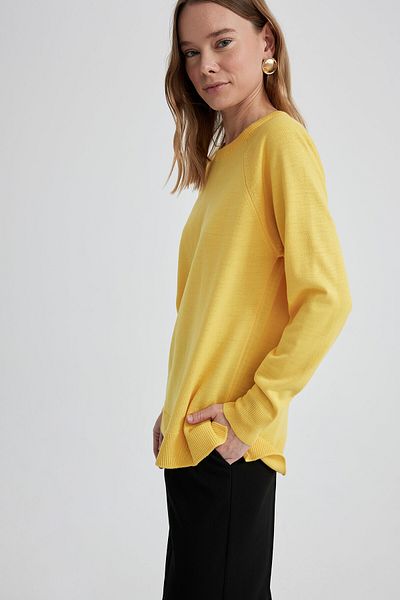 DeFacto Bequem geschnittener Strickpullover