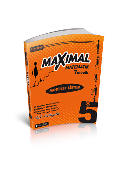Artı Zeka Yayınları 5.SINIF MATEMATİK MAXİMAL MODÜLER SİSTEM 2025-2026 YENİ BASKI