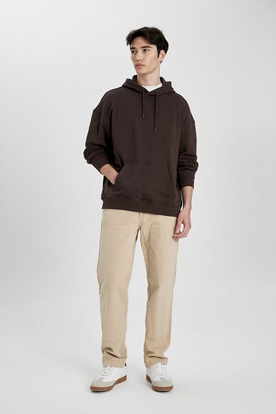 DeFacto Φούτερ με κουκούλα Oversize