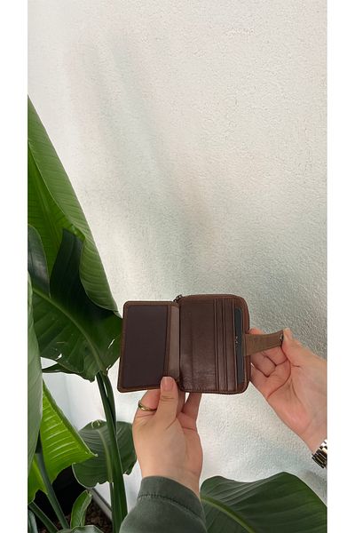 Garniy Унисекс портфейл и картодържател от естествена кожа - модел 3703
