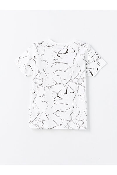 LC Waikiki Marvel Printed Crew nyakú fiú pizsama szett - rövid ujjú és rövidnadrág