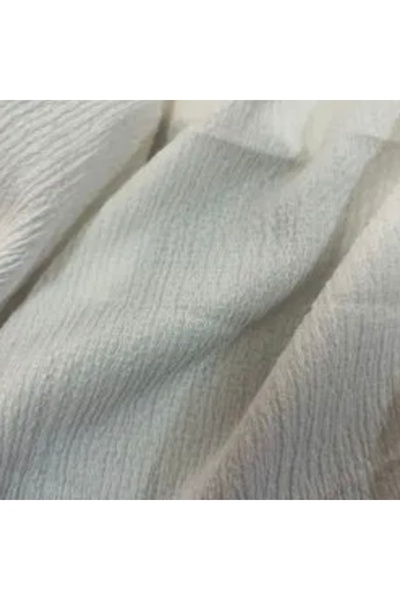 ÖZGÜR KUMAŞ Krem Bürümcük Krinkıl Kumaş