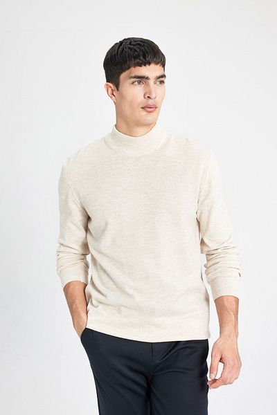 DeFacto Slim Fit Slim Fit Sweater B7851Axns