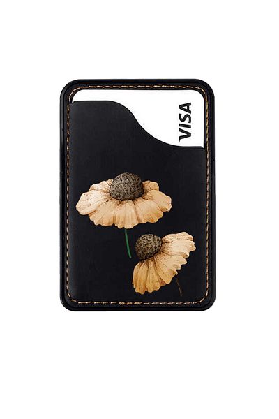 HİKİNG A46 A47 A44 A48 A51 A40 A30 A28 Leather Card Holder Case Bouquet