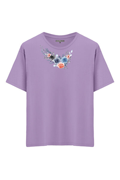 Mounte Bianca Унісекс Квітка - Оверсайз футболка