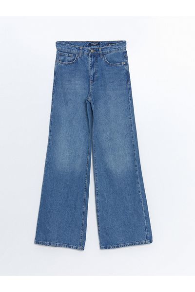 LC Waikiki Széles szárú női Jean nadrág