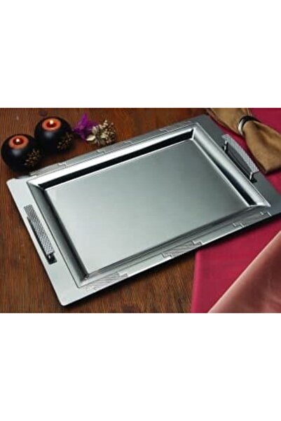 ÖZBURAK Armoni Hasır Ikramlık Sunumluk Servis Ve Çay Tepsisi ARMONİ01