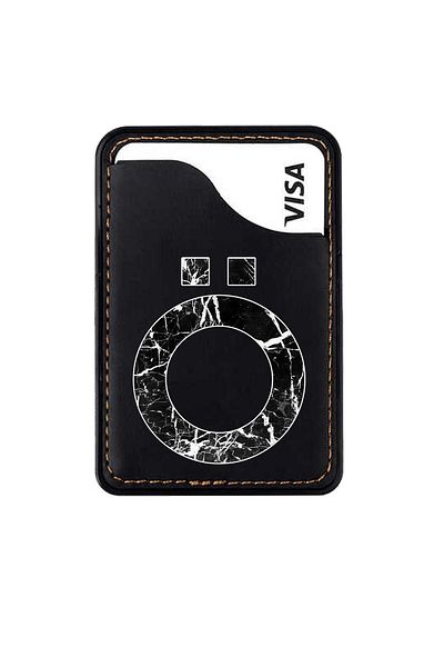 omix X300 X400 X500 X600 X700 X5 X6 X7 X3 X6 X7 Leather Card Holder Case Letter O Marble