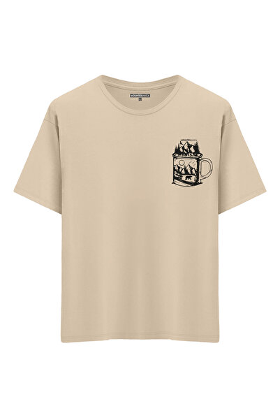 Mounte Bianca Unisex šolja - Oversize kroj T-shirt