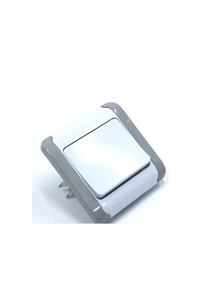 Atom Siva Single Switch Dimensions - 8.5Cmx8.5Cm (1 Piece)