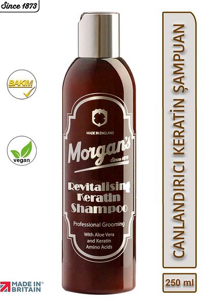 Morgan's Pomade Morgan's Revitalizing Keratin Shampoo - 250 Ml Revitalizing Keratin Shampoo